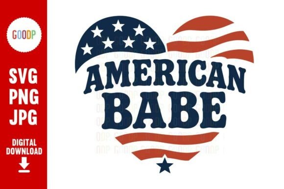 American Babe Patriotic Heart SVG Review