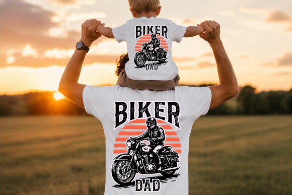 Biker Dad Vintage Motorcycle SVG PNG Review