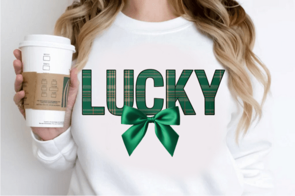 Retro Checkered Lucky St Patrick s Day P