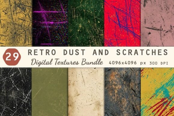 Retro Dust and Scratches Digital Texture Review
